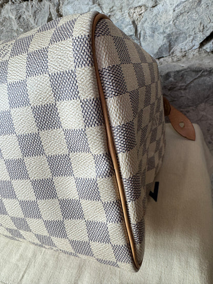Louis Vuitton Speedy 30 - Azur Damier