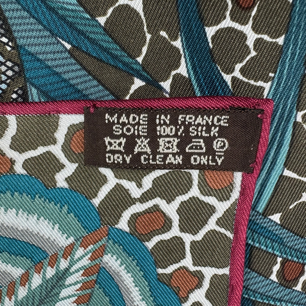 Hermès Carré 90 Seidentuch „Flowers of South Africa“