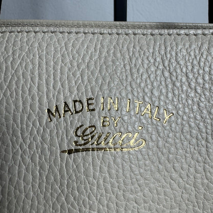 Gucci Swing Medium Tote Beige / Off-White