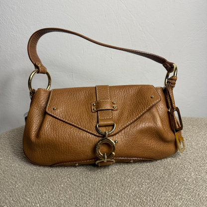 Dolce & Gabbana Vintage Leder Handtasche Braun