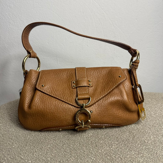 Dolce & Gabbana Vintage Leder Handtasche Braun