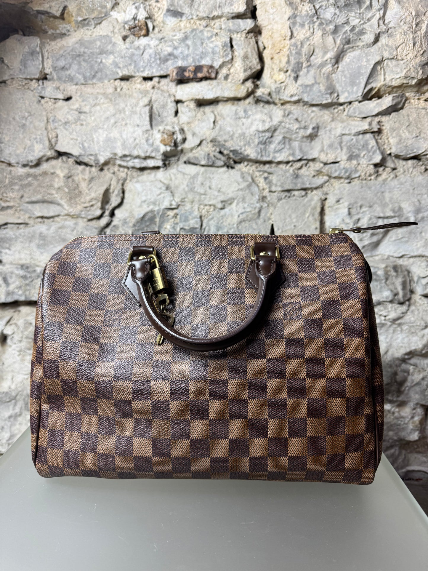 Louis Vuitton Speedy 30 Damier Ebene