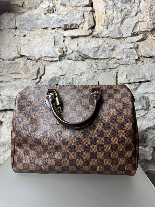 Louis Vuitton Speedy 30 Damier Ebene