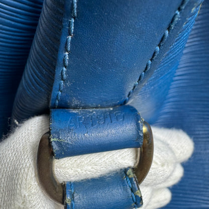 Louis Vuitton Sac Noé Petit – Cuir Épi Bleu
