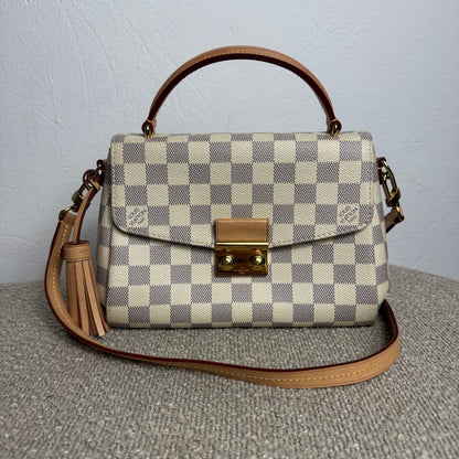 Louis Vuitton Damier Azur Croisette Satchel-Tasche