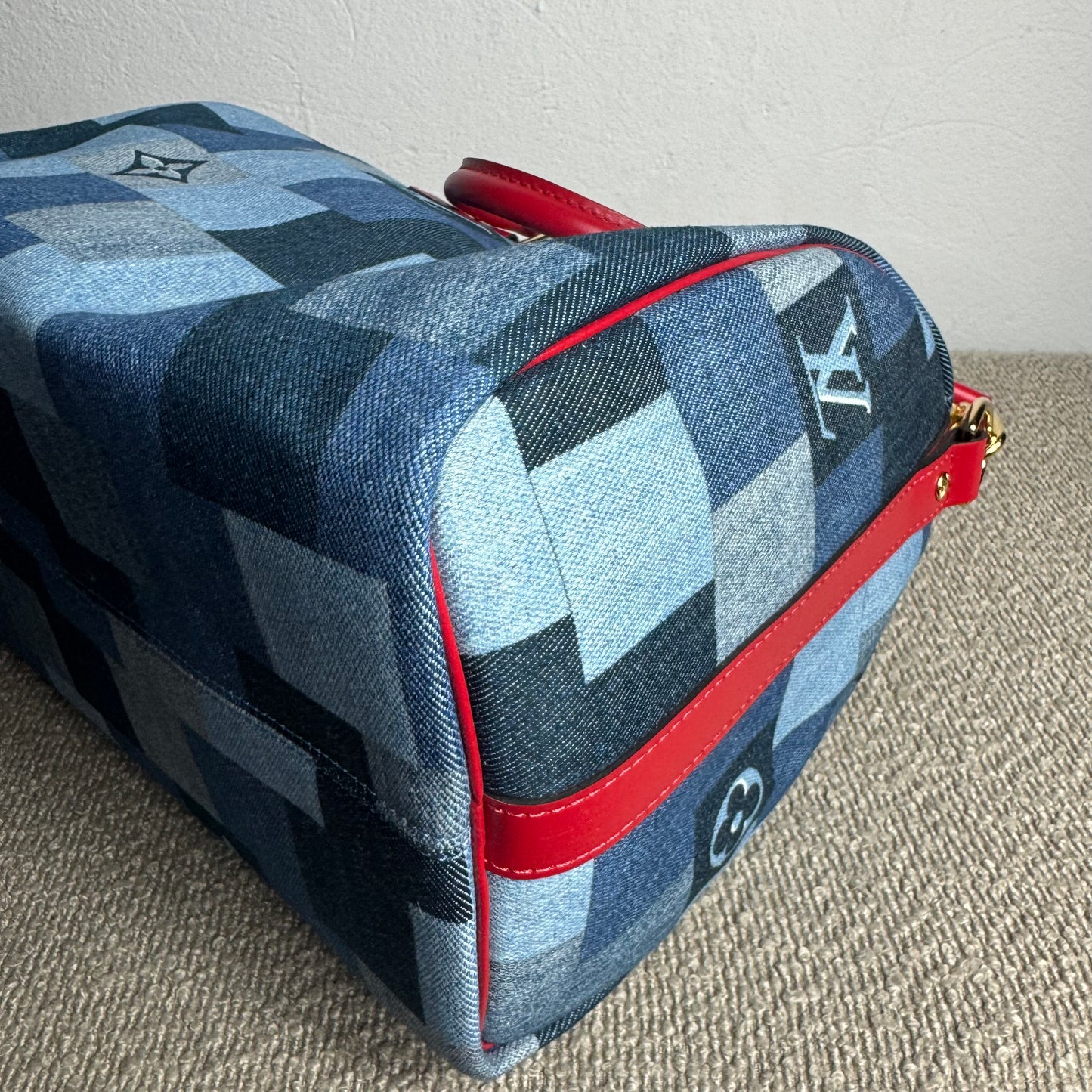 Louis Vuitton Speedy Bandoulière 30 – Monogram Denim Patchwork