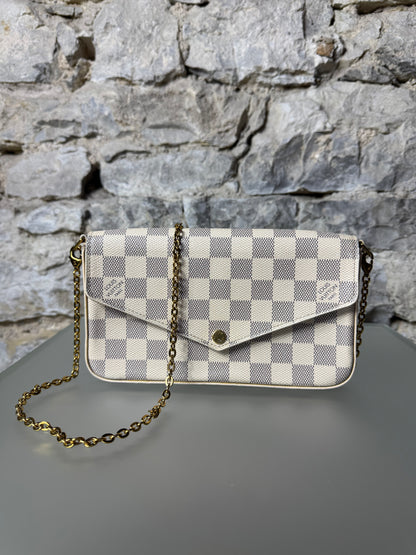 Louis Vuitton Felicie Damier Azur