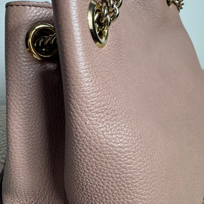 Gucci Soho Ledertasche Altrosa