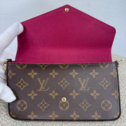 Louis Vuitton Félicie Pochette – Monogram
