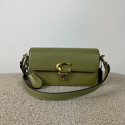 Coach Studio Umhängetasche – Olivgrün