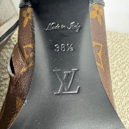 Louis Vuitton Star Trail Ankle Boots Monogram Canvas – Größe 38,5