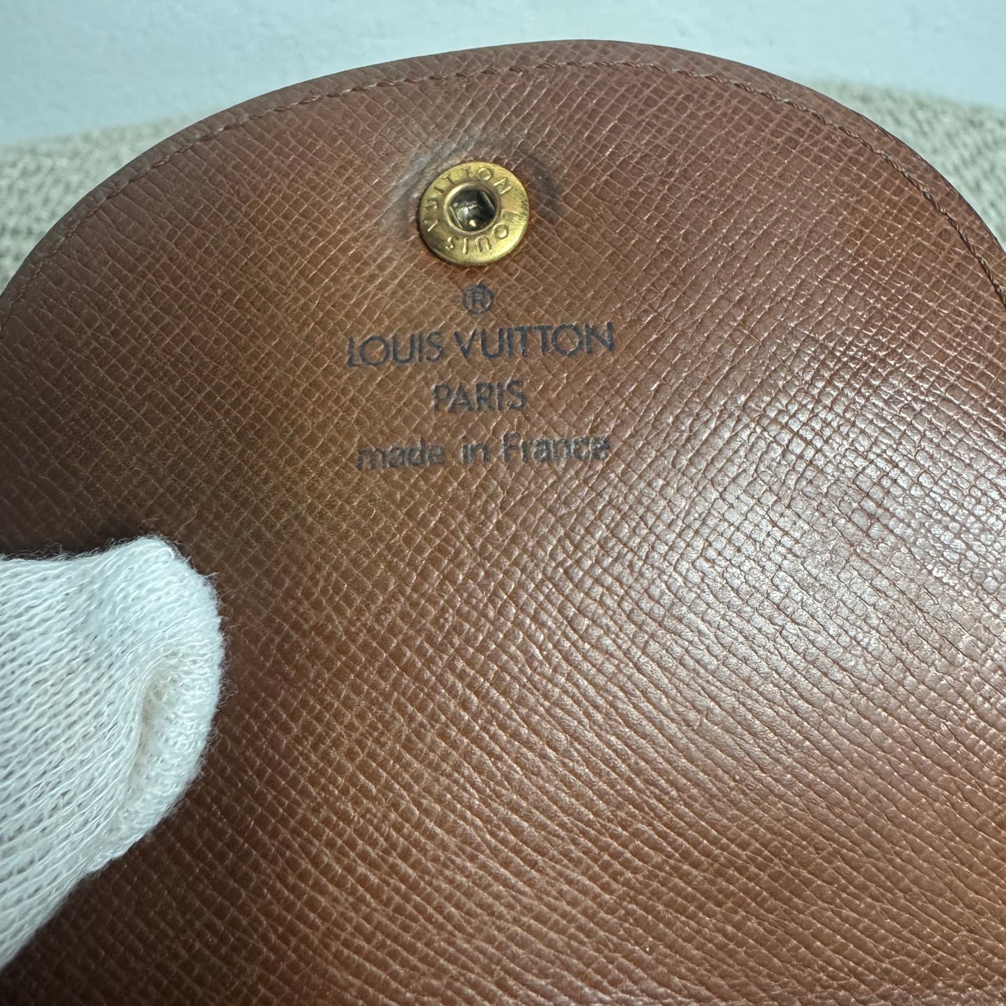 Louis Vuitton Monogramm Geldbeutel Monnaie Gousset