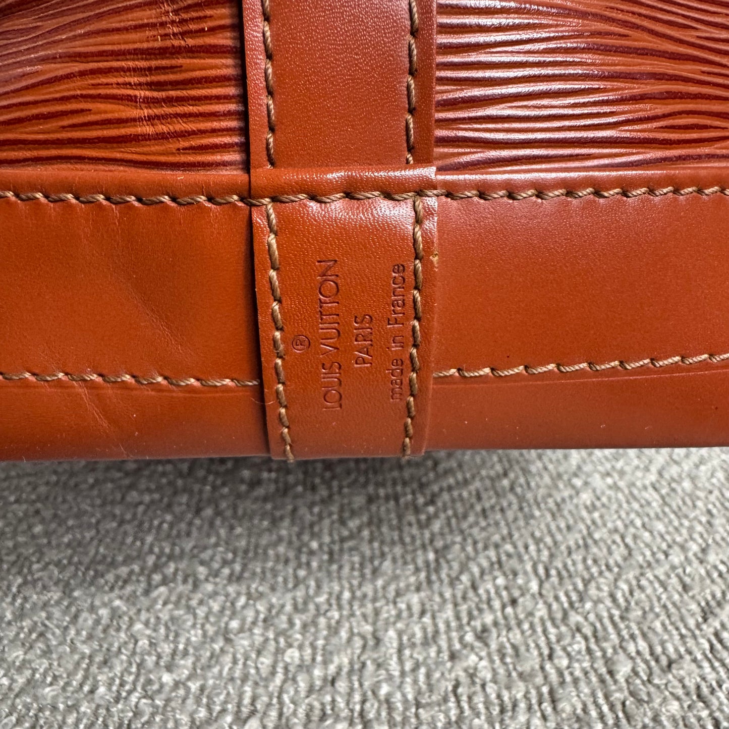 Louis Vuitton Sac Noé Grande Epi Braun