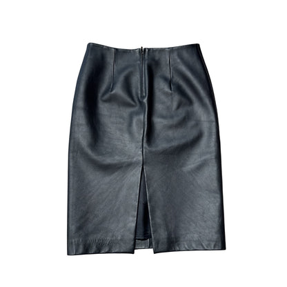Maison Martin Margiela Lederrock Schwarz Gr. S