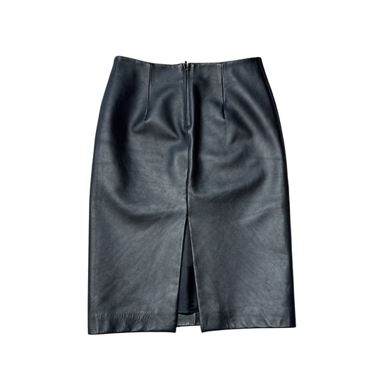 Maison Martin Margiela Lederrock Schwarz Gr. S