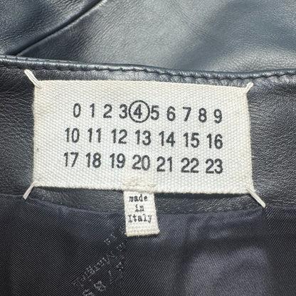 Maison Martin Margiela Lederrock Schwarz Gr. S