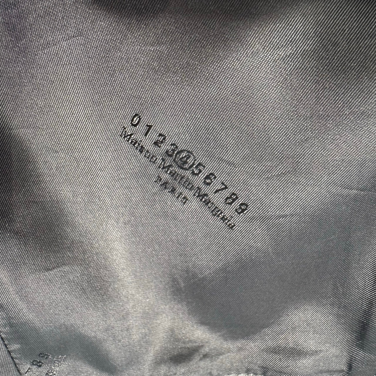 Maison Martin Margiela Lederrock Schwarz Gr. S