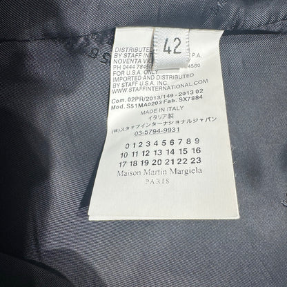 Maison Martin Margiela Lederrock Schwarz Gr. S