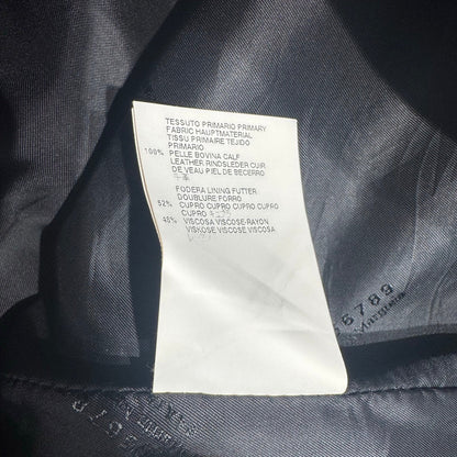 Maison Martin Margiela Lederrock Schwarz Gr. S