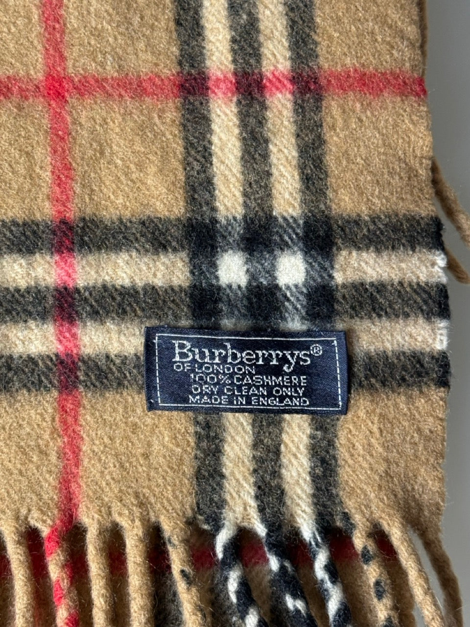 Burberry Schal Nova Check Beige