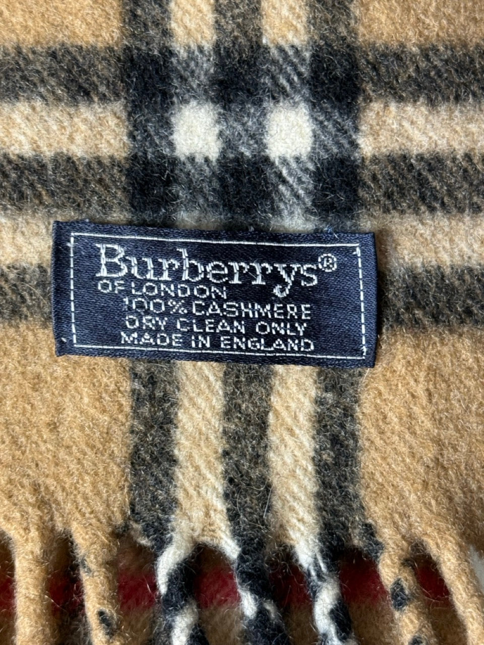 Burberry Schal Nova Check Beige