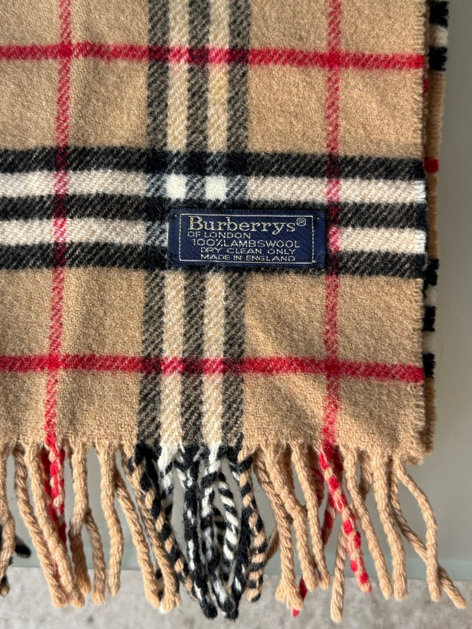 Burberry Schal Nova Check Beige