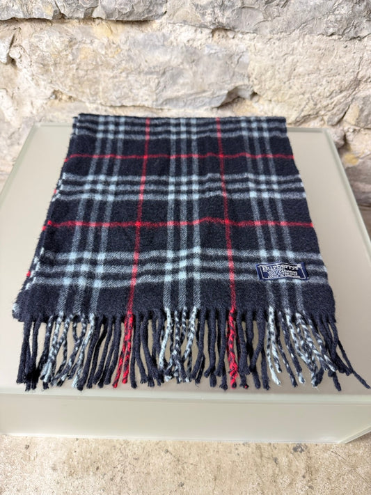 Burberry Schal Nova Check Dunkelblau