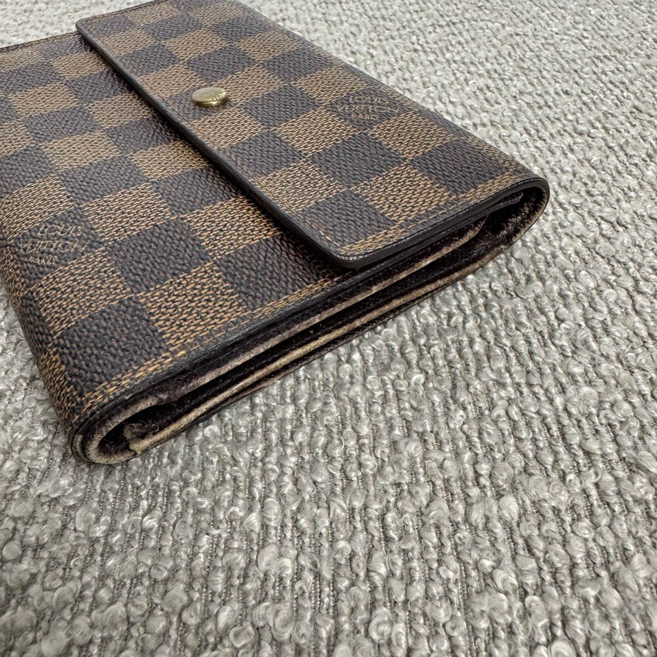 Louis Vuitton Trifold Geldbeutel – Damier Ebene