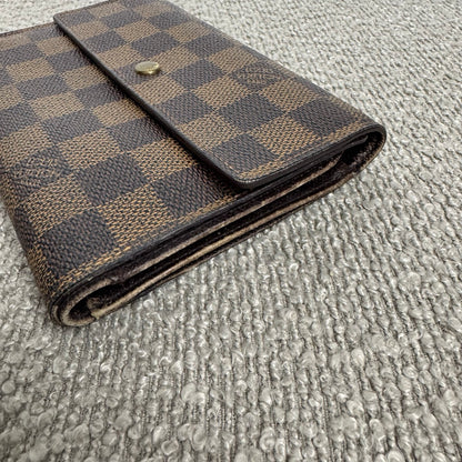Louis Vuitton Trifold Geldbeutel – Damier Ebene