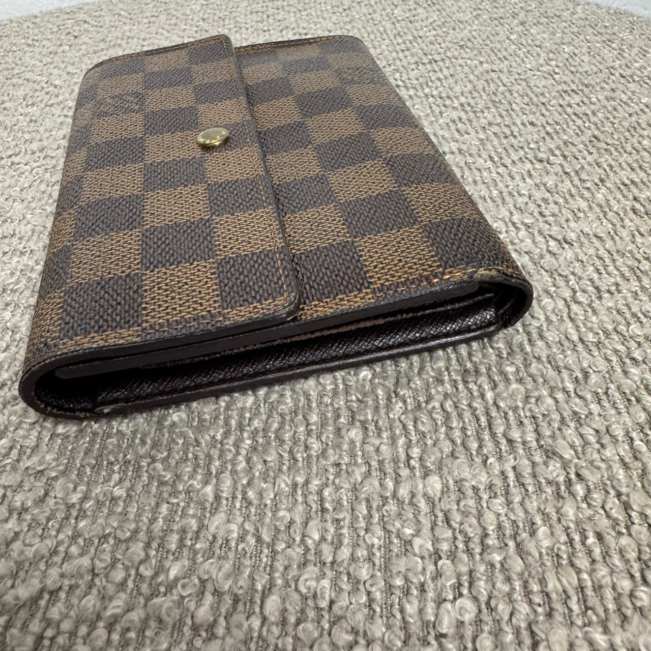Louis Vuitton Trifold Geldbeutel – Damier Ebene