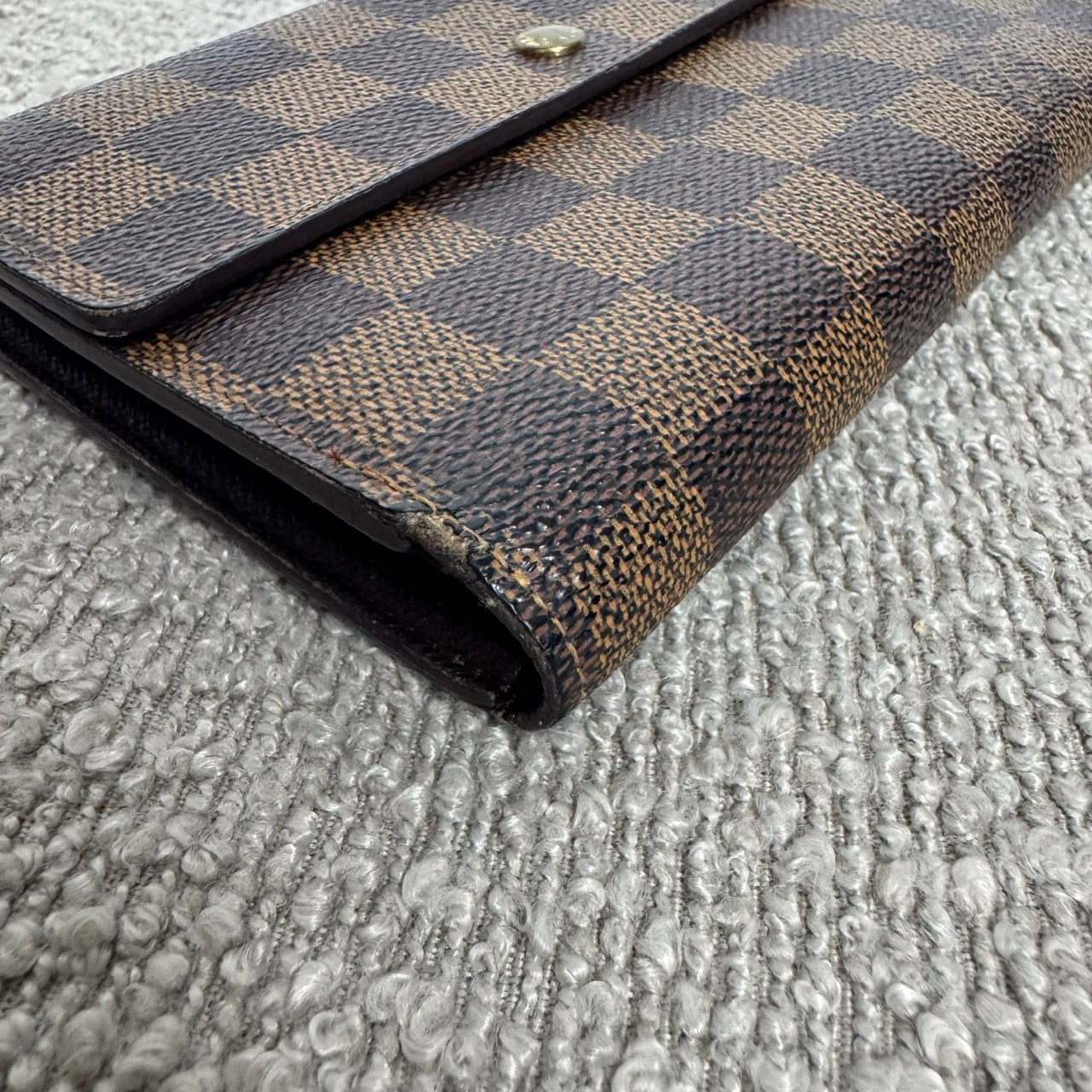 Louis Vuitton Trifold Geldbeutel – Damier Ebene