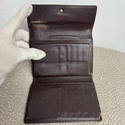 Louis Vuitton Trifold Geldbeutel – Damier Ebene