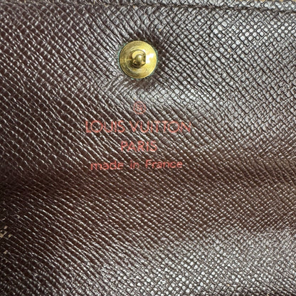 Louis Vuitton Trifold Geldbeutel – Damier Ebene