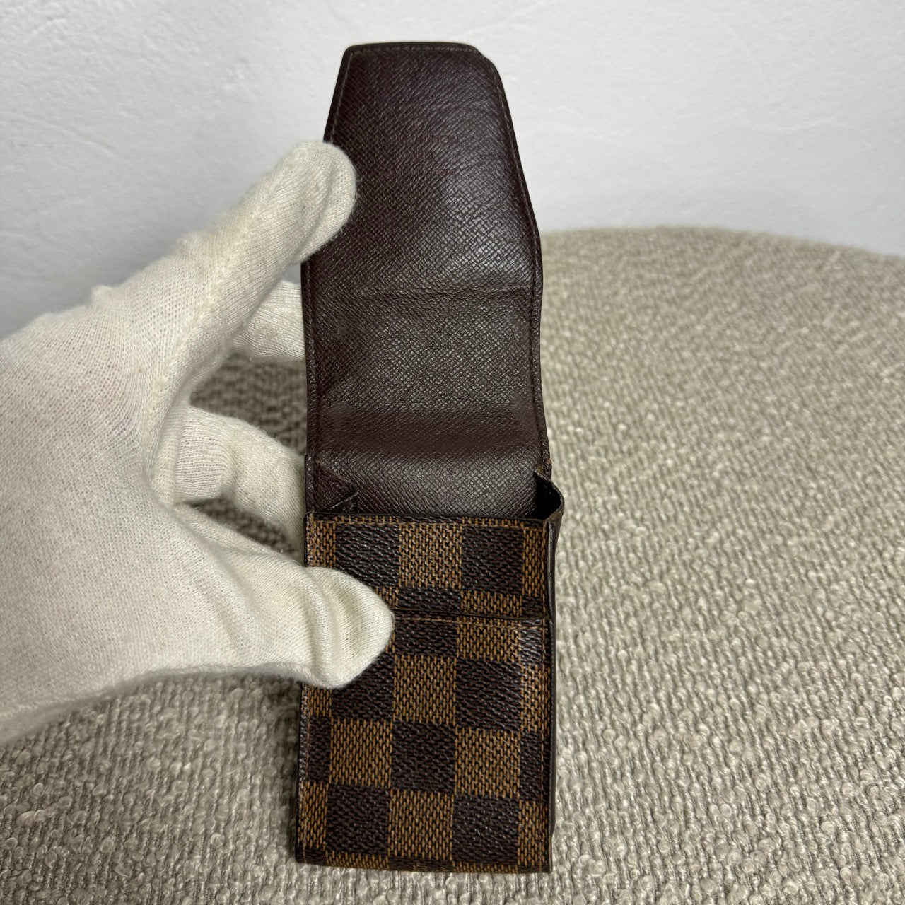Louis Vuitton Cigarette Case – Damier Ebene