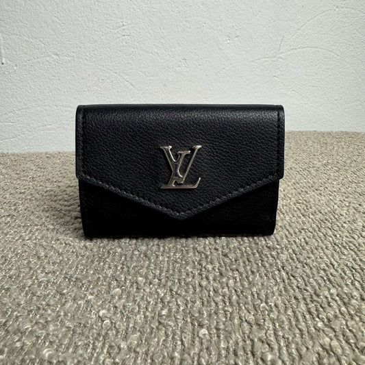 Louis Vuitton Lockmini Geldbeutel – Schwarz