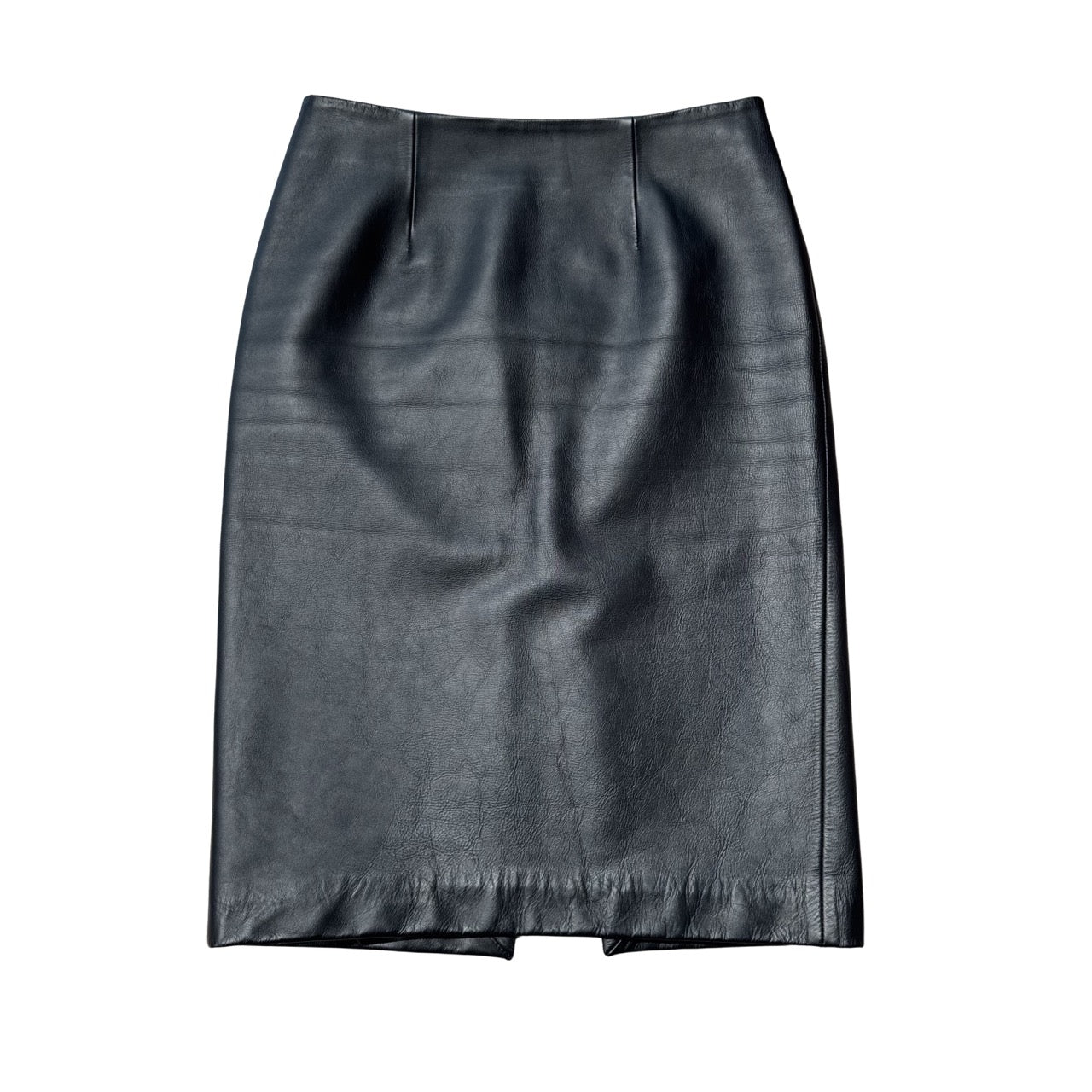 Maison Martin Margiela Lederrock Schwarz Gr. S