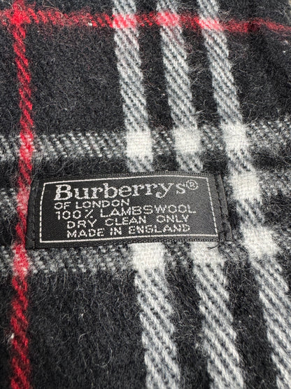 Burberry Scarf Black – 100% Lambswool