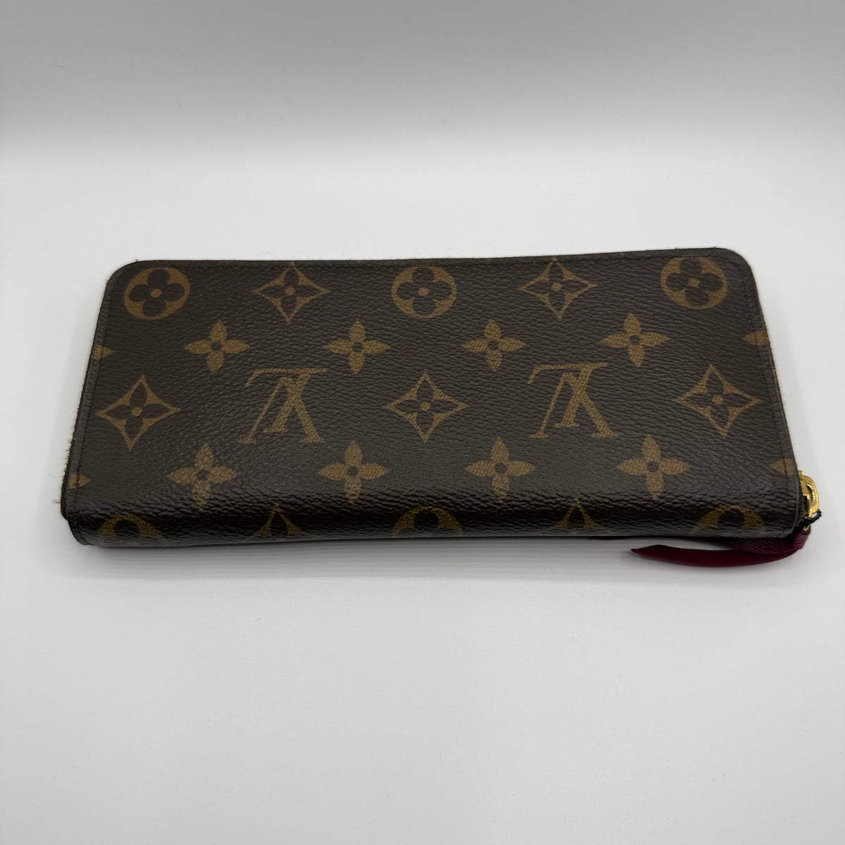 Louis Vuitton Clémence Geldbörse – Monogram Canvas / Fuchsia