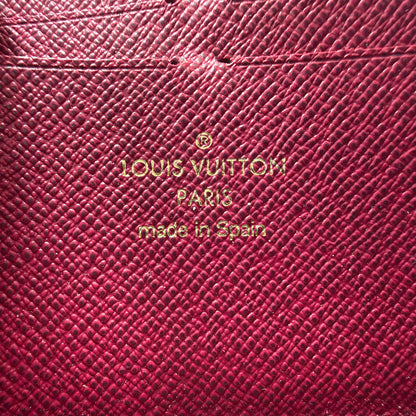 Louis Vuitton Clémence Geldbörse – Monogram Canvas / Fuchsia