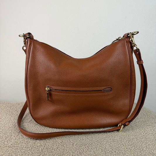 Coach Schultertasche – Braunes Leder