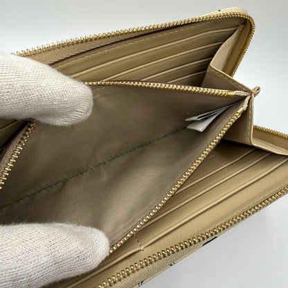 MCM Visetos Zip Around Geldbörse – Off-White