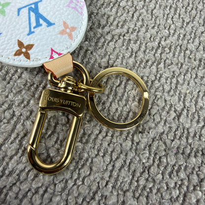 Louis Vuitton x Takashi Murakami Vivienne Head Taschenanhänger – Monogram Multicolore