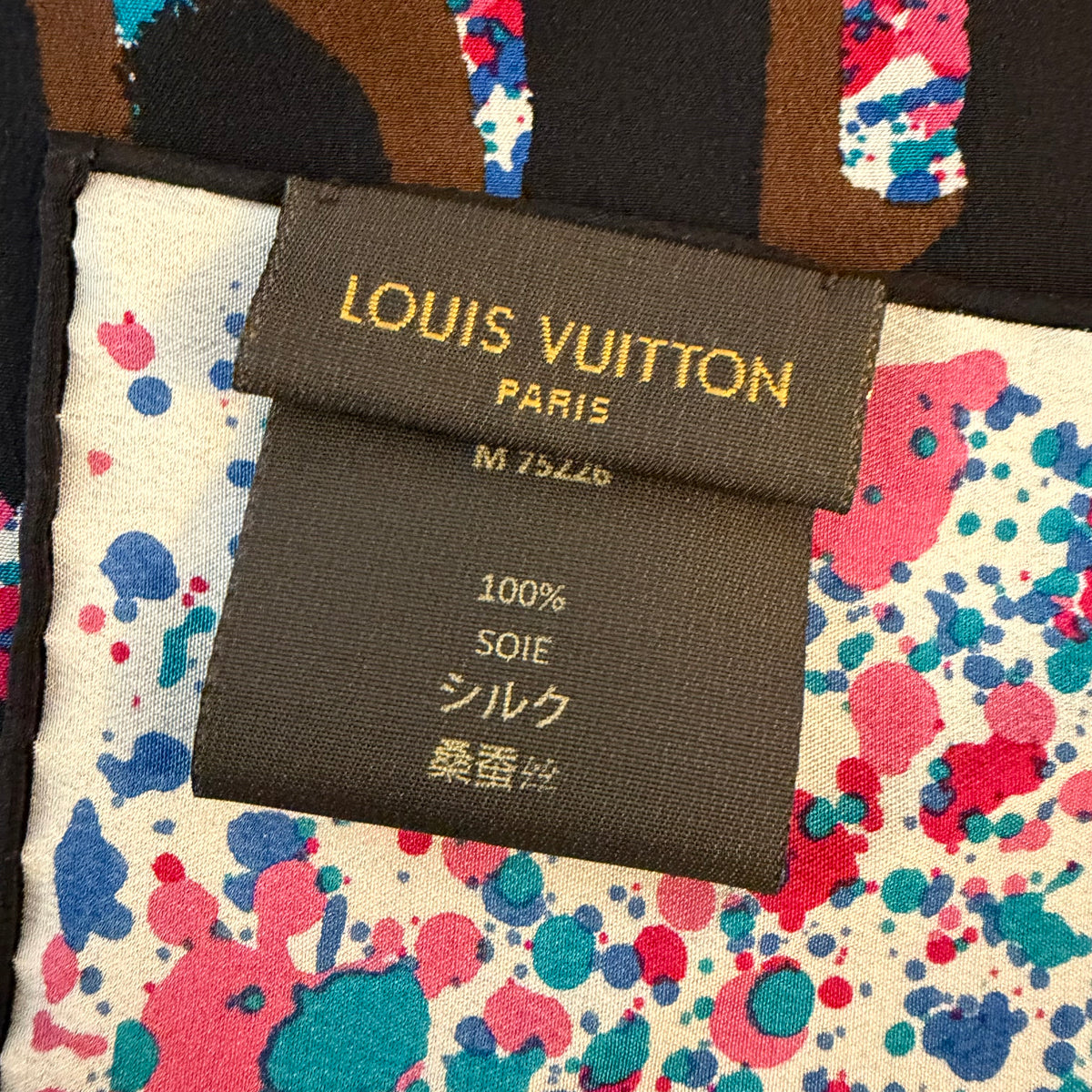 Louis Vuitton Stephen Sprouse Leo Seidenschal – 140 x 140 cm