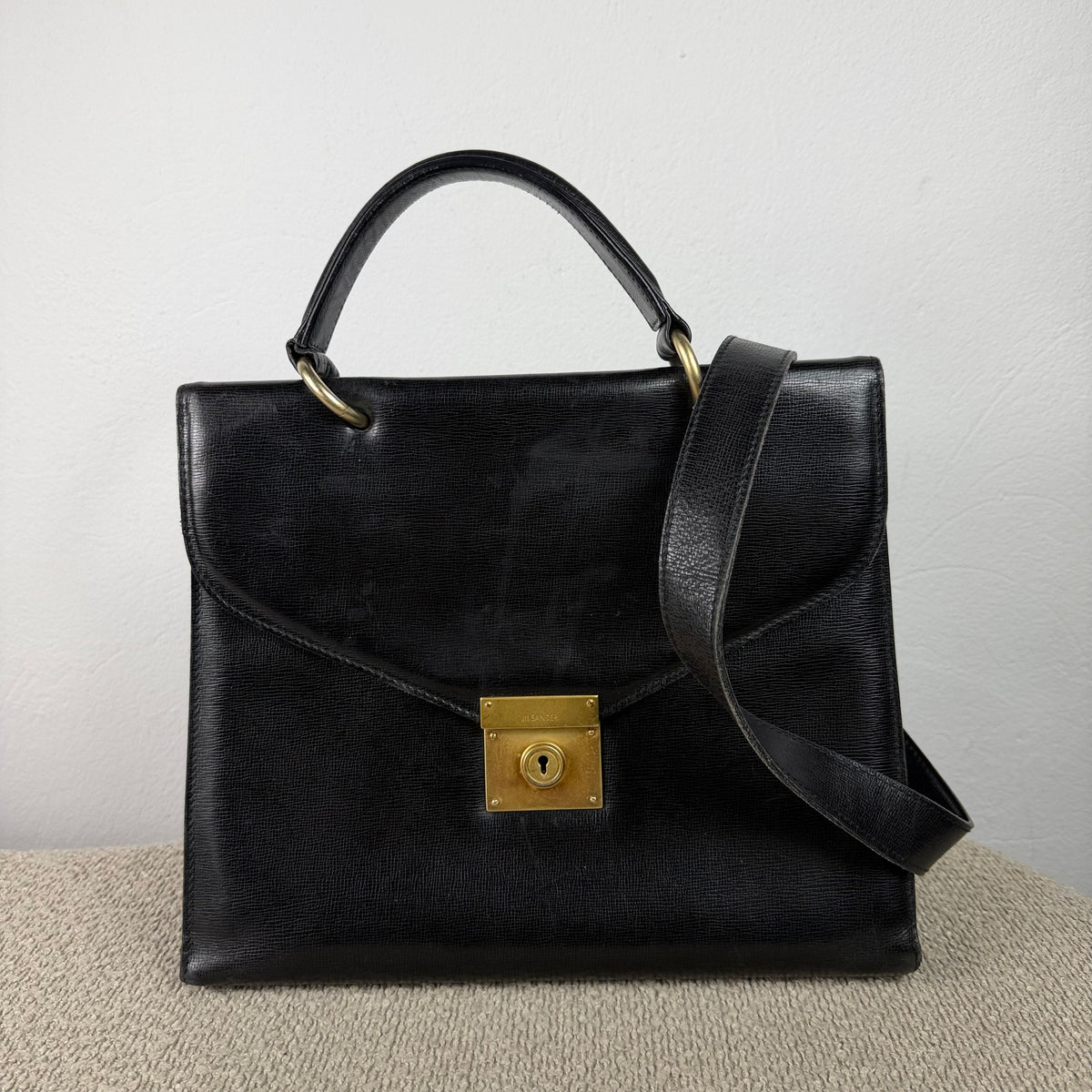 Jil Sander Vintage Handtasche – Schwarz
