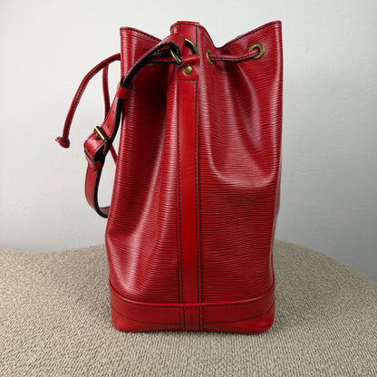 Louis Vuitton Sac Noé Grande – Epi Leder Rot