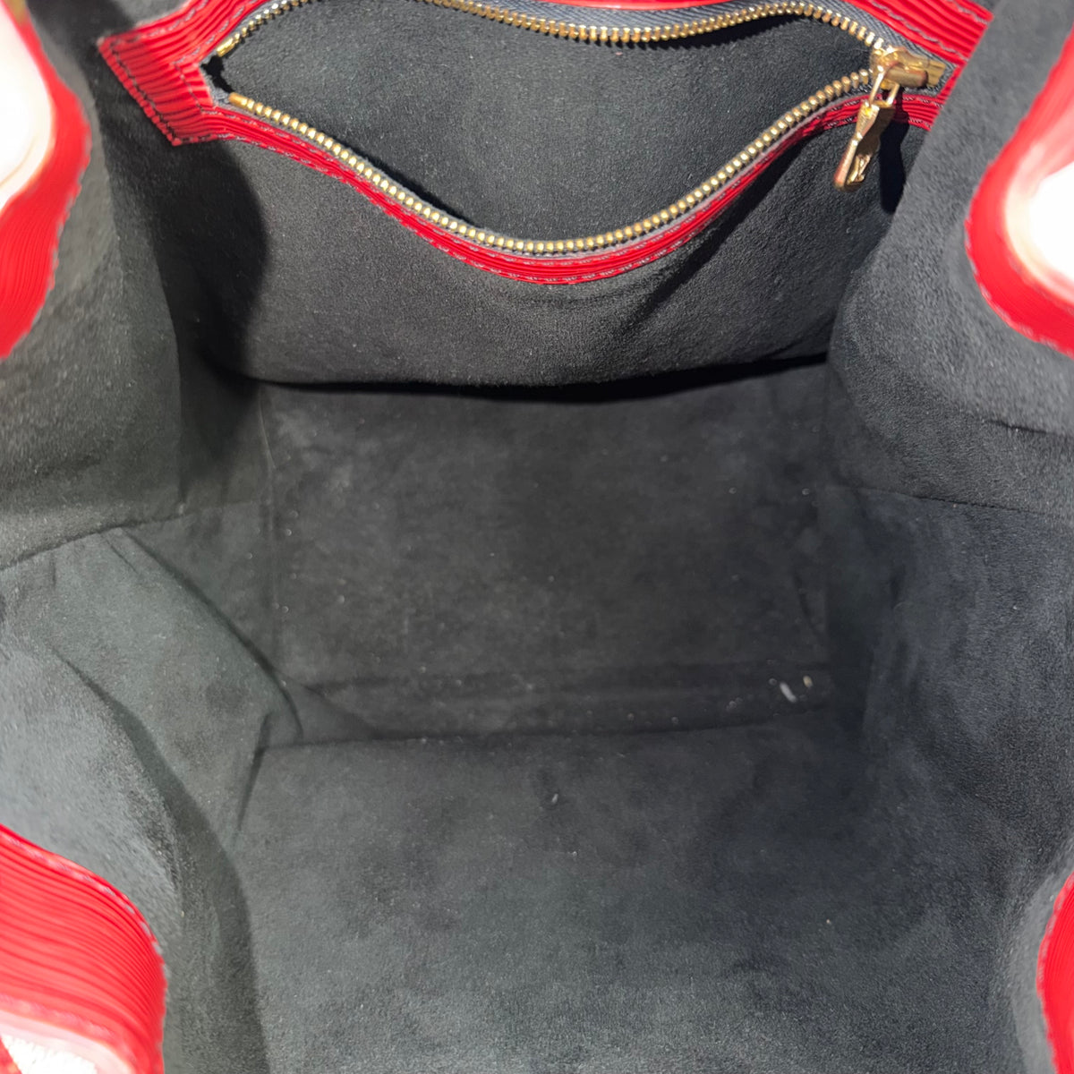 Louis Vuitton Sac Noé Grande – Epi Leder Rot