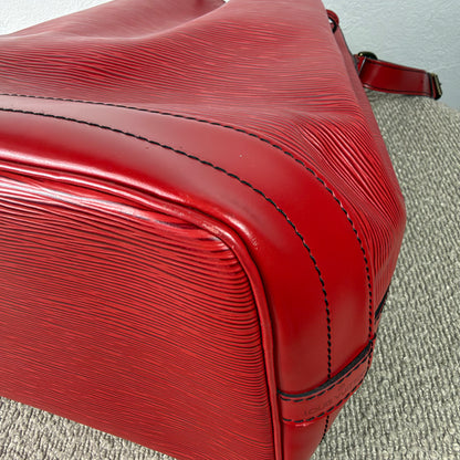 Louis Vuitton Sac Noé Grande – Epi Leder Rot