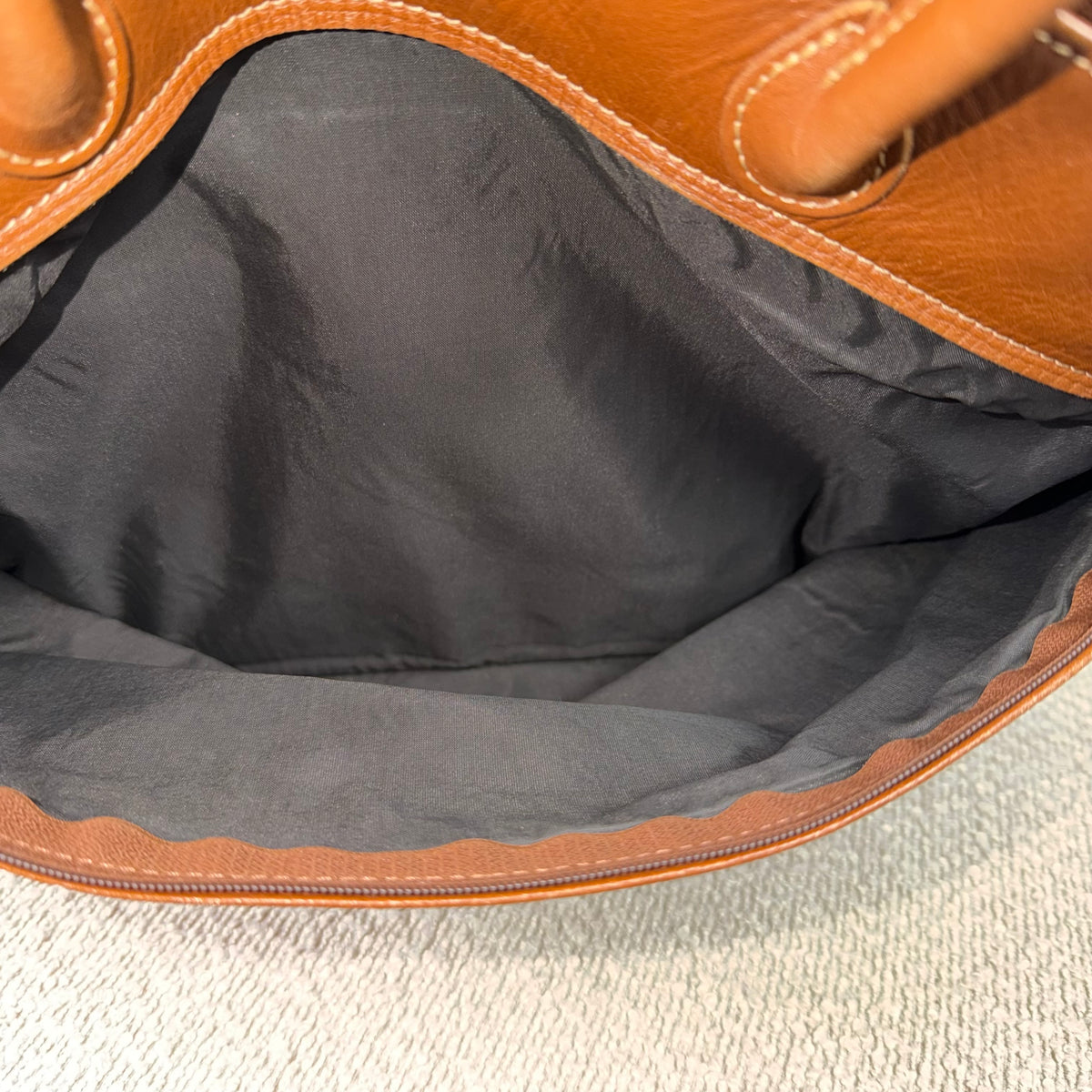 Longchamp Handtasche – Braunes Leder