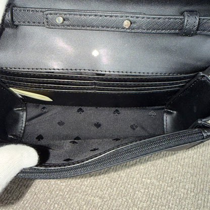 Kate Spade New York Flap Crossbody Bag – Schwarz