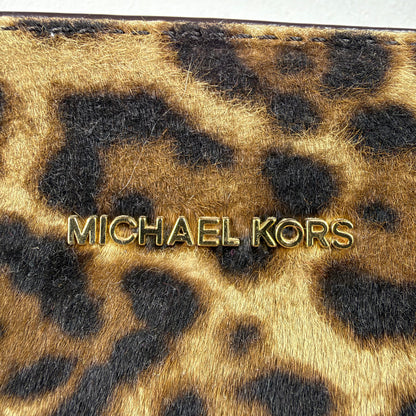 Michael Kors Shopper – Leo-Print Braun mit Felloptik